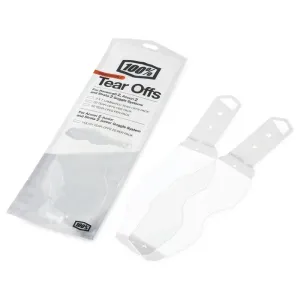 100% RACECRAFT 2, ACCURI 2 & STRATA2 LAMINATED TEAR-OFFS 2 X 7 PACK