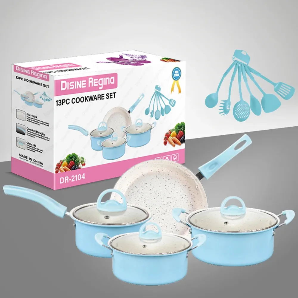 14pc Ceramic Nonstick Cookware Set