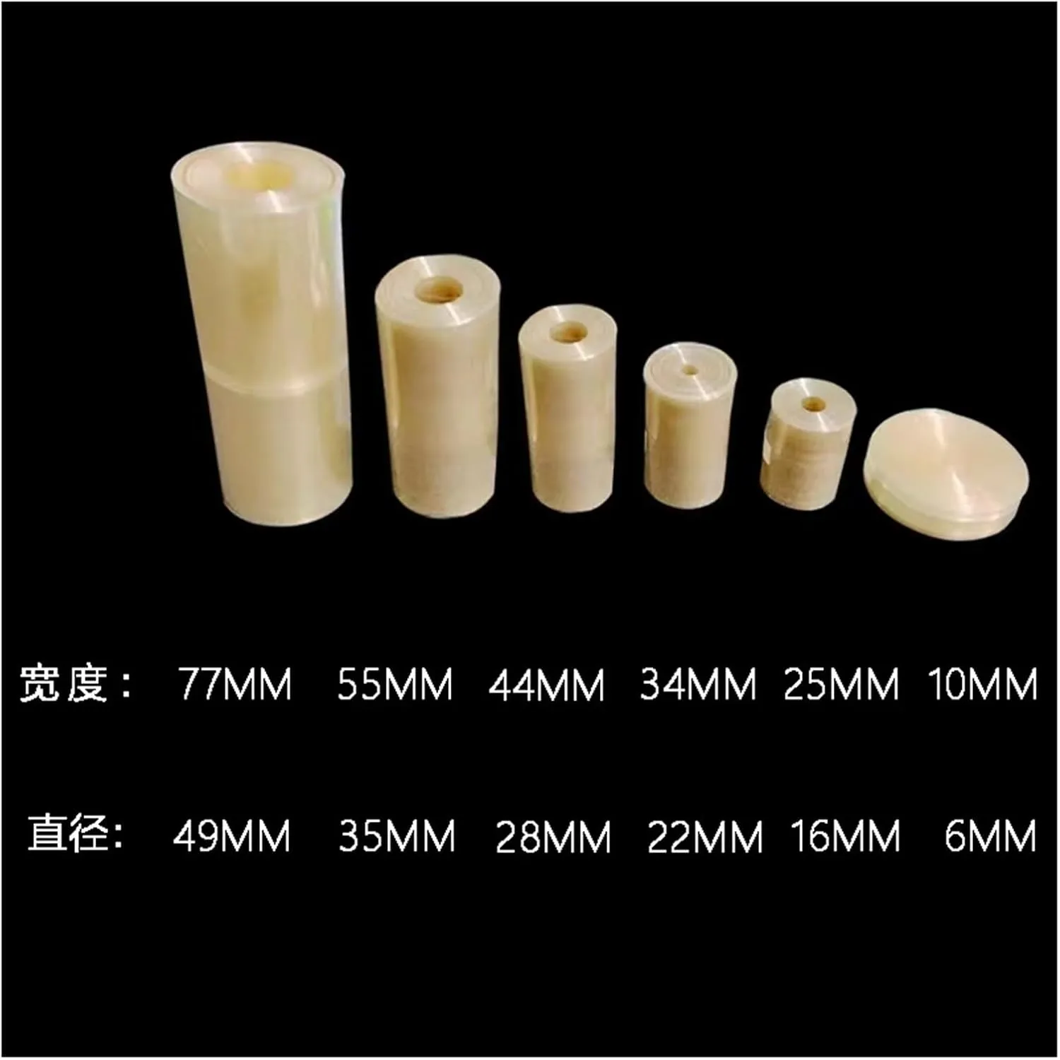 1meter or 5meters/Roll Laboratory MW1000 Regenerated Cellulose Dialysis Bag MD25/34/44/55/77mm Dialysis Experimental Consumables(MD34 1meter)