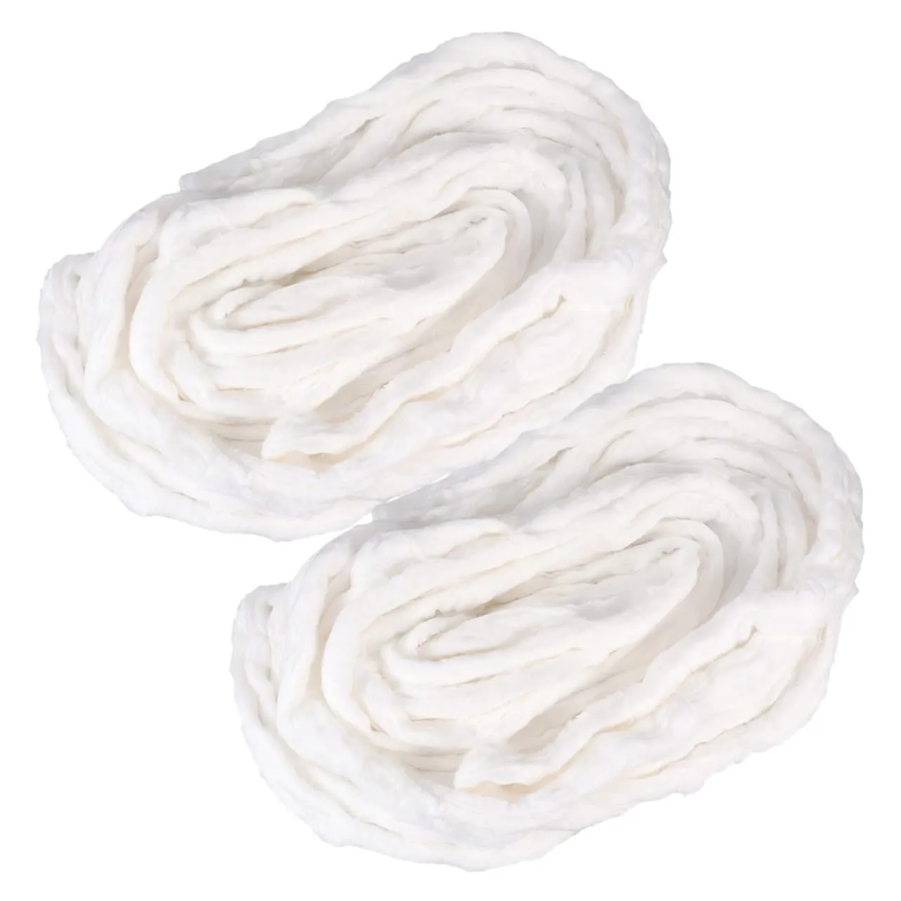 2-pack Beauty Coils Cotton Roll for Manicure Makeup Art Salon Supplies Skin Care 200g/bag Soft Disposal