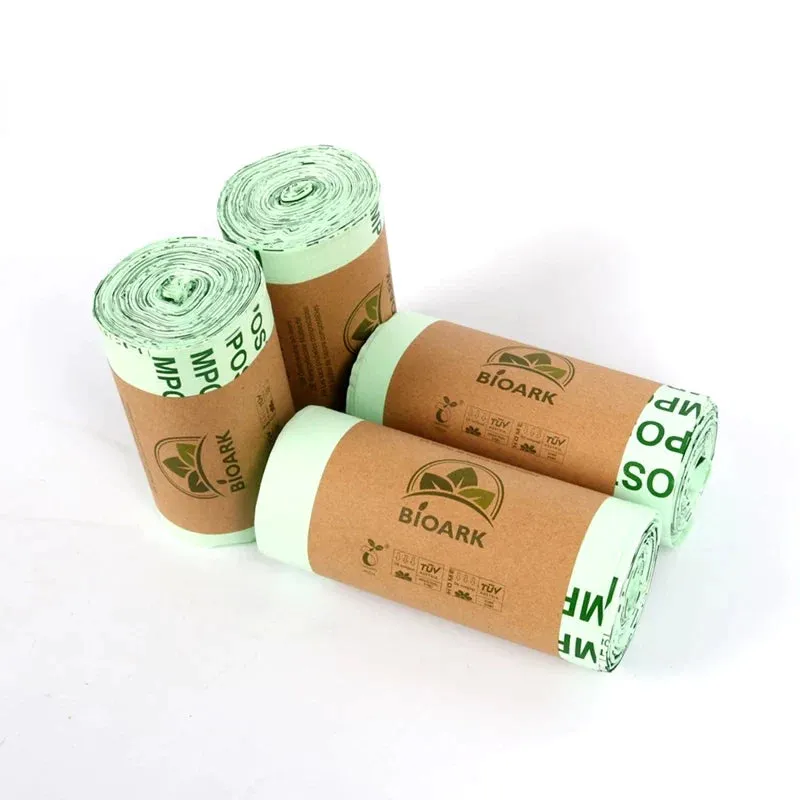 25/50 Pieces  compostable trash bags biodegradable kitchen food waste bag, corn starch garbage bags ,kitchen scraps bag
