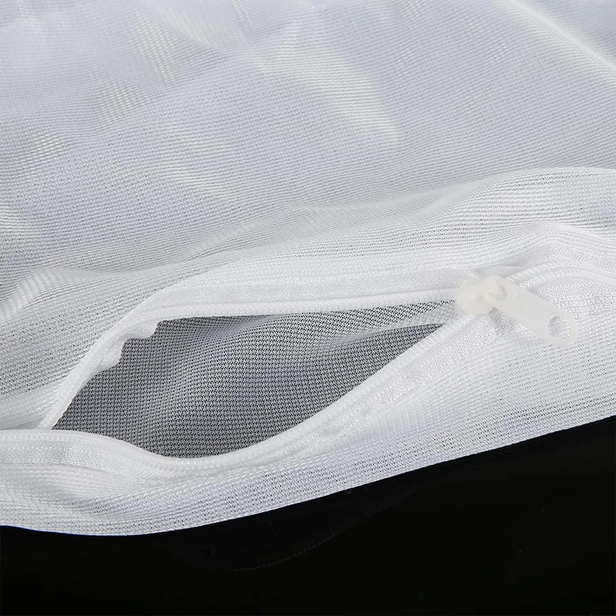 2Pack Bean Bag Chair Inner Liner No Filler Bean Bag Insert Replacement Removable Zipper Opening Bean Bag Inner Liner Easy to Clean Inner Liners for Bean Bag Chair Cover (2, L 39.3x47.2in)