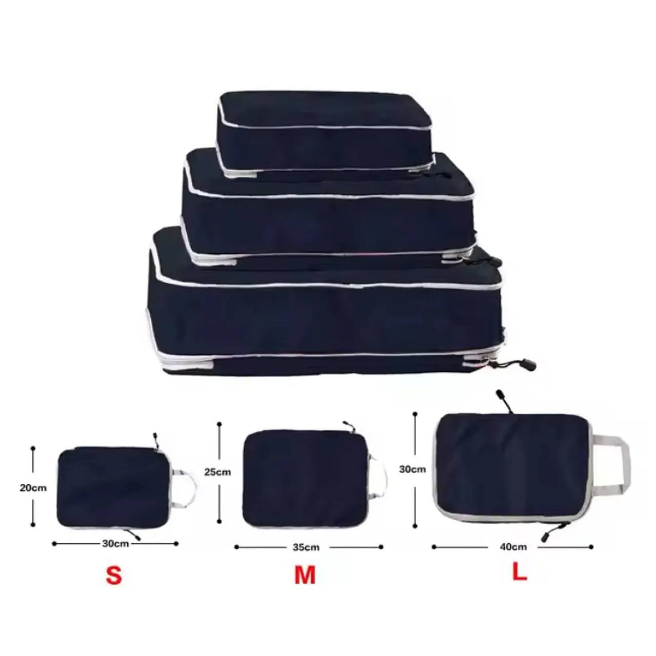 3 Pack Premium Clothes Organizer Set