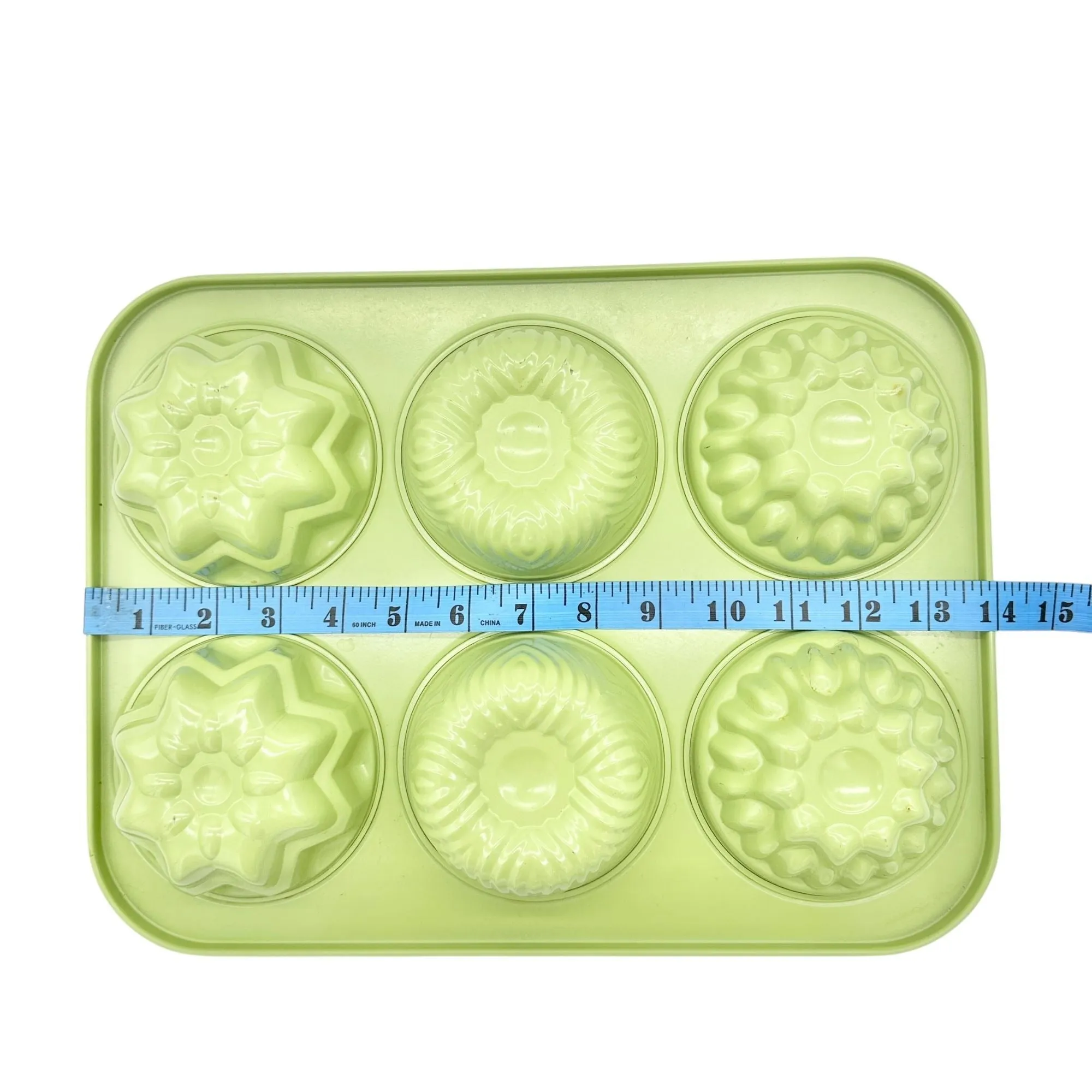 3-Piece Multicolor Metal Mini-Cake, Muffin and Cupcake Baking Pan Set