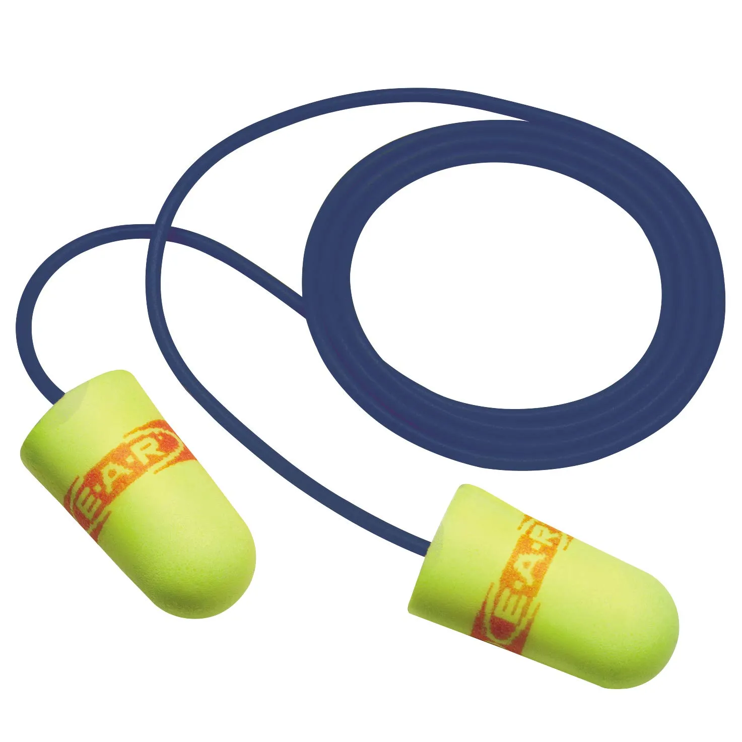 3M Ear Plugs, 200/Box, E-A-Rsoft Superfit 311-4109, Metal Detectable Cord, Disposable, Foam, NRR 32, Drilling, Grinding, Machining, Sawing, Sanding, Welding, 1/Poly Bag
