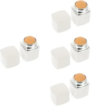 4pcs Oil-Absorbing Volcanic Stone Face Roller for Oily Portable and Lightweight Facial Oil Cleaner Remover Tool Go Use