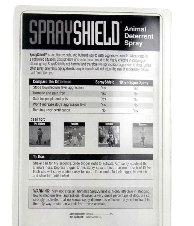 #501 SprayShield Dog Deterrent Citronella Spray