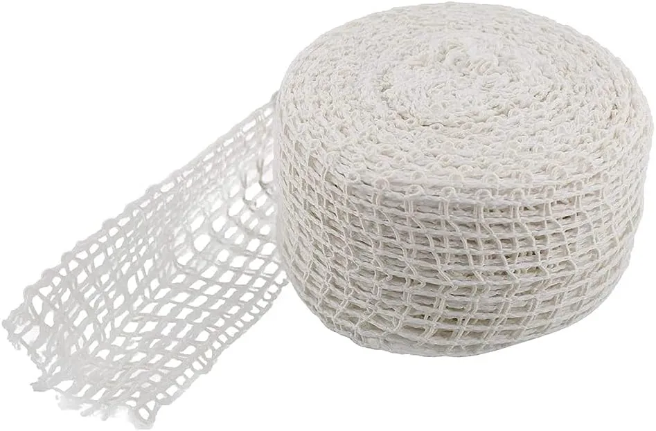 5M Meat Netting Roll Ham Sock Spiced Pork Shoulder Net Bag Butcher Elastic Twine For Meat Cooking Kitchen Storage Supply