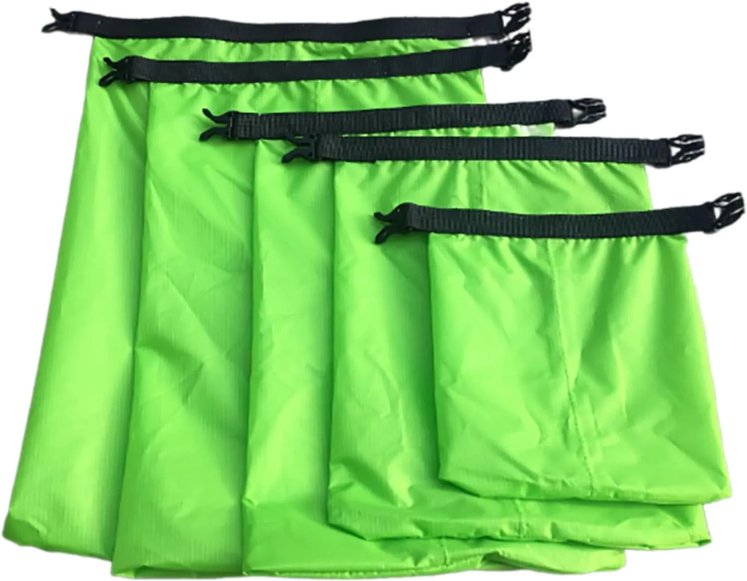 5Pcs Storage Dry Bag Roll Top Sacks Lightweight Dry Sacks Swimming Snorkeling Bag Travel Storage Pack