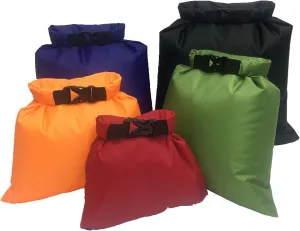 5Pcs Storage Dry Bag Roll Top Sacks Lightweight Dry Sacks Swimming Snorkeling Bag Travel Storage Pack