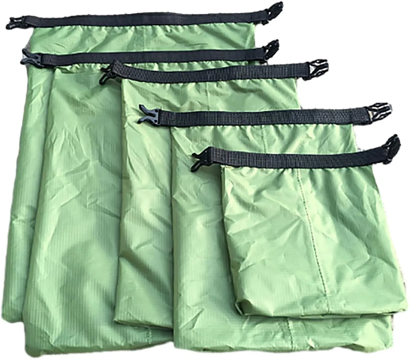 5Pcs Storage Dry Bag Roll Top Sacks Lightweight Dry Sacks Swimming Snorkeling Bag Travel Storage Pack