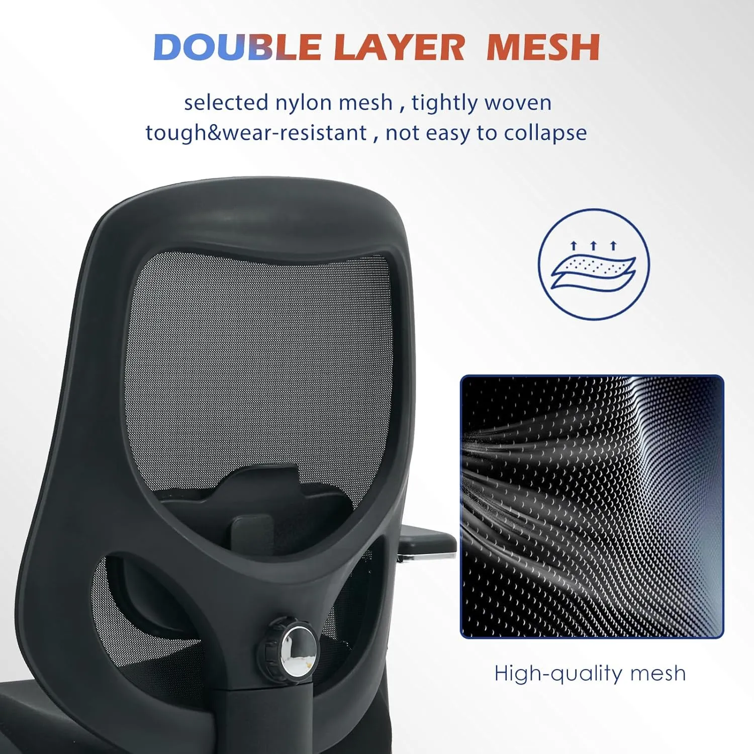 700lbs Big and Tall Office Chair with Wide Thick Seat Cushion for Sitting All Day,Ergonomic Mesh Desk Chair with Adjustable Lumbar Support for Heavy People,4D Armrests