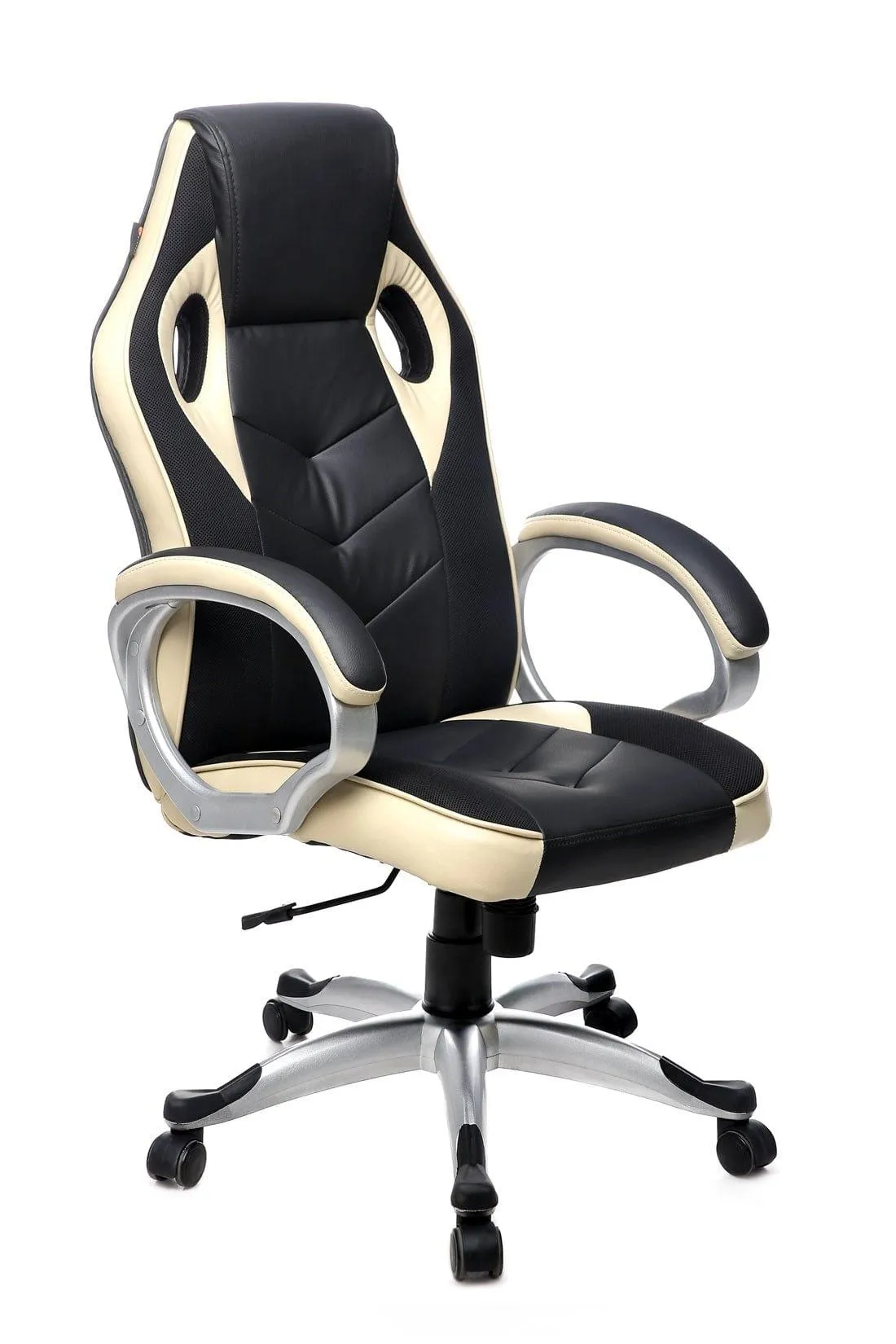 Adiko Stylish Gaming chair in Black/Cream