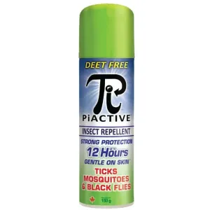 Aerosol DEET Stable Top-tier Insect  Free Spray PiACTIVE Repellent 150gm