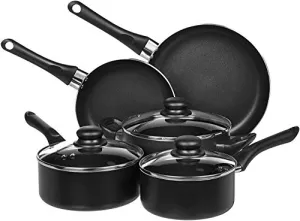 Amazon Basics Non-Stick Cookware Set