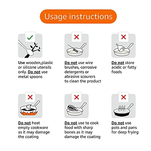 Amazon Basics Non-Stick Cookware Set