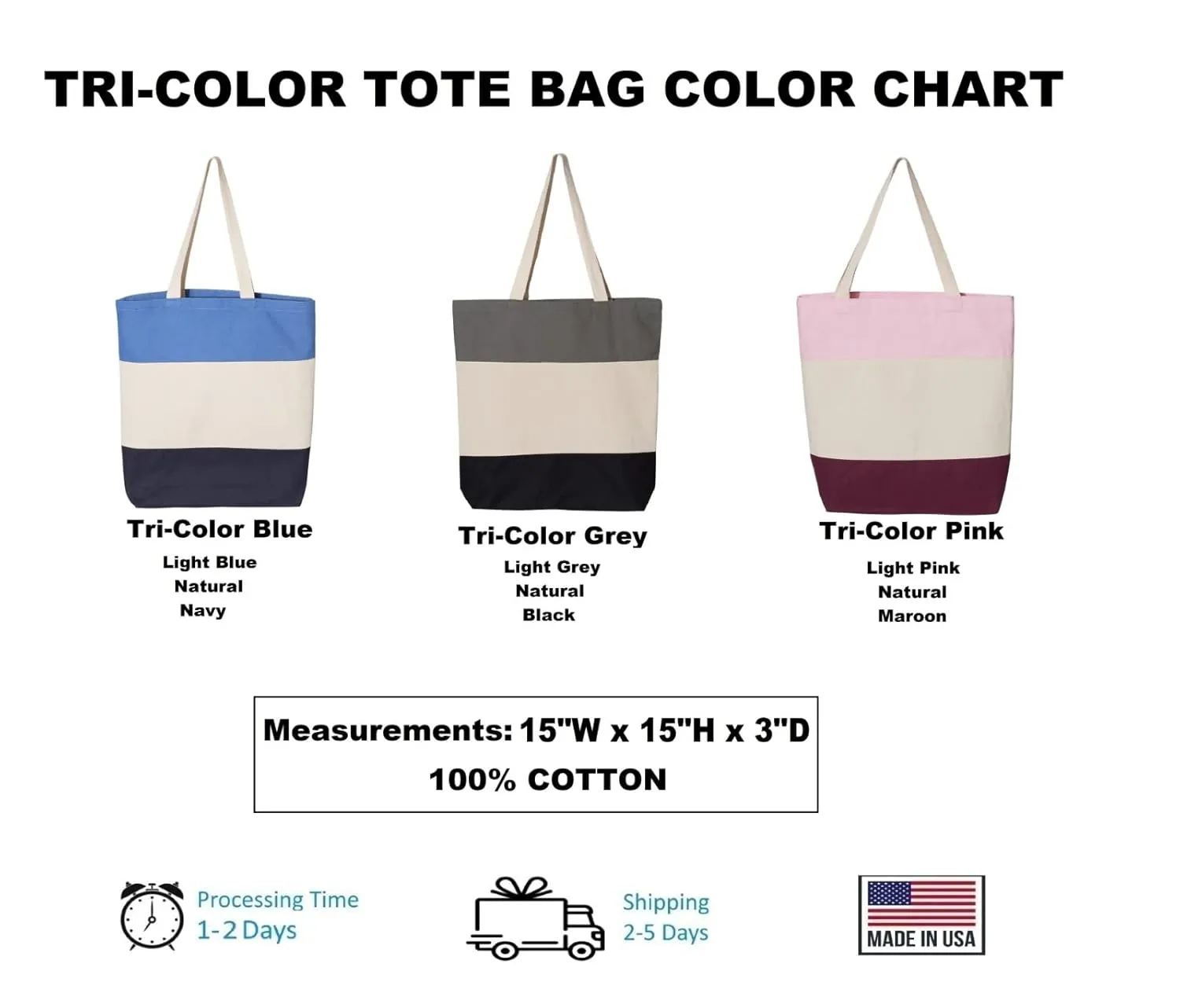 And So The Adventure Begins Tote Bag, Adventure Tote Bag, Trip Bag for Women, Camping Gifts for Birthday, Adventure Tote Bag for Women (15"L x 15"H x 3"D, Tri-Color Grey)