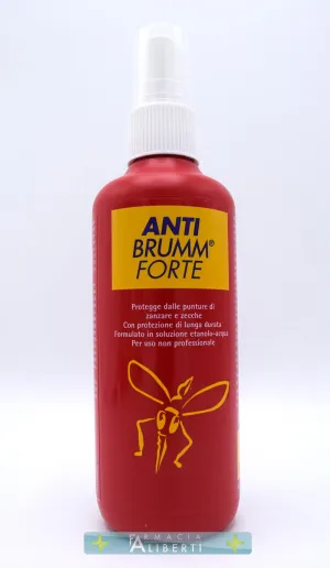 Antibrumm Repellente zanzare forte per zanzare tigre e zanzare comuni