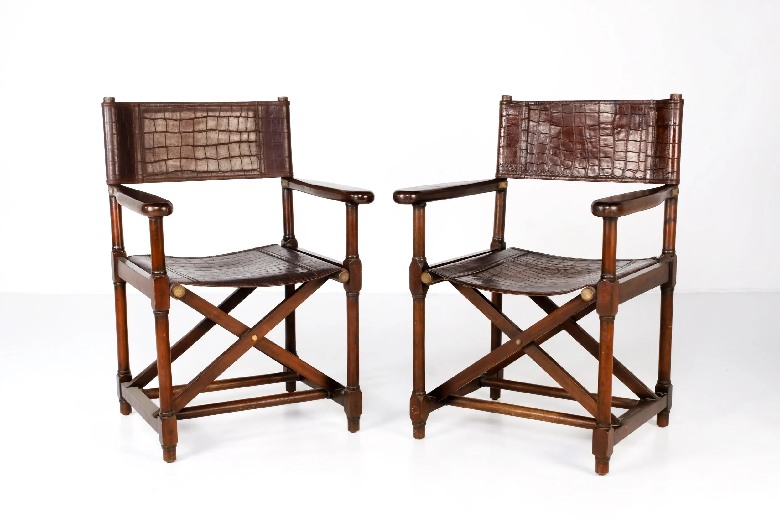 ARTDECO PRIZMIC & BRILL DIRECTOR’S ARMCHAIR