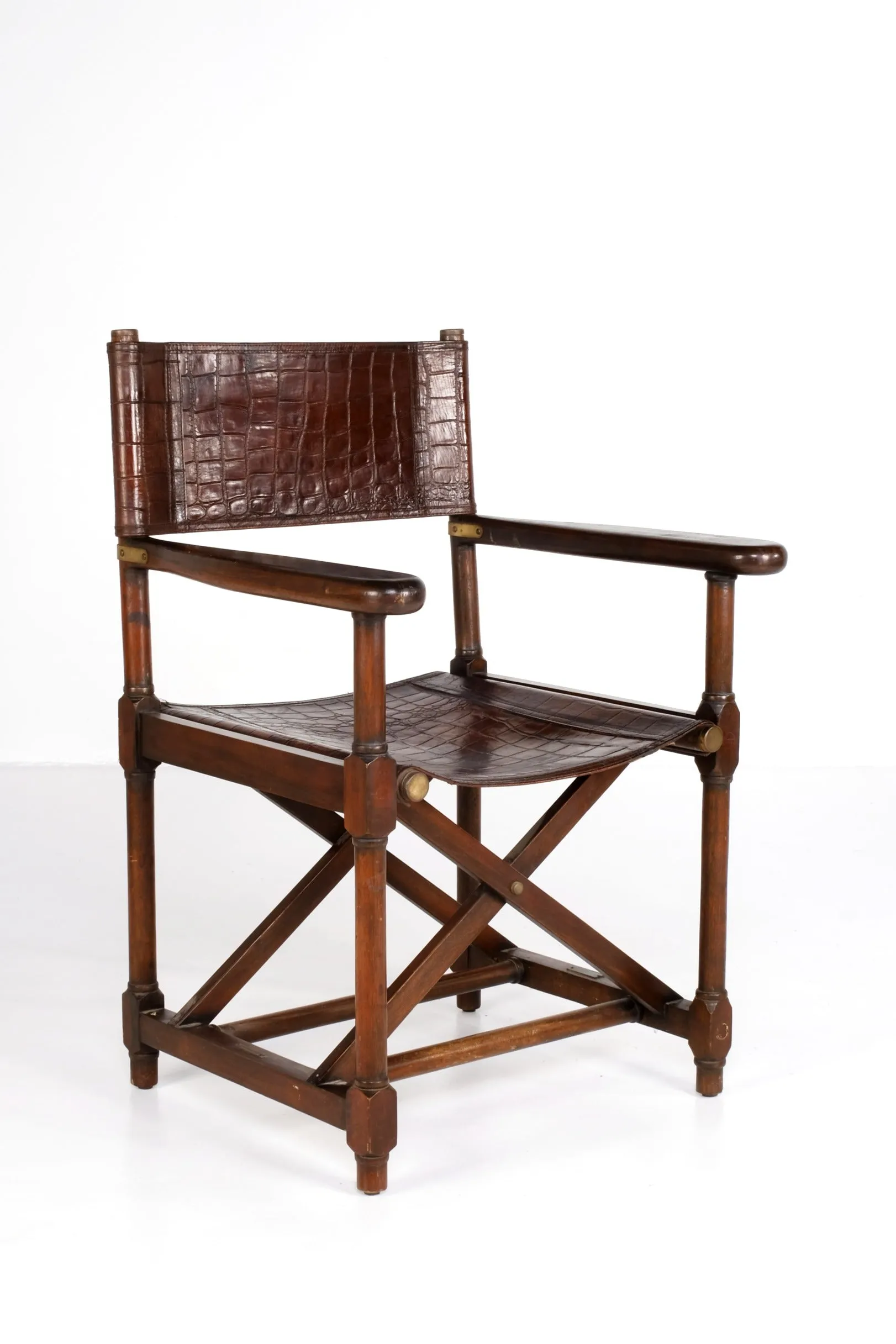 ARTDECO PRIZMIC & BRILL DIRECTOR’S ARMCHAIR