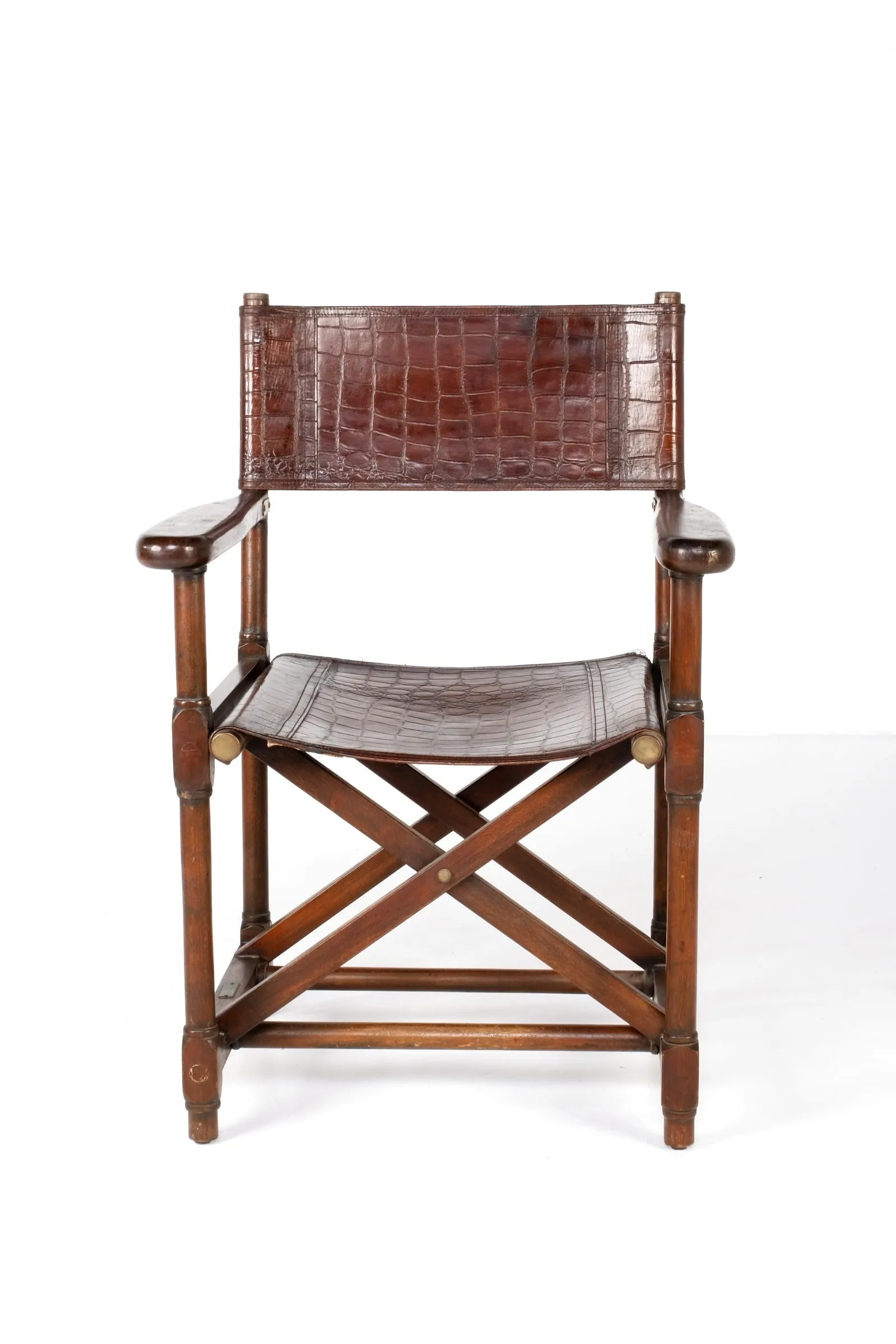 ARTDECO PRIZMIC & BRILL DIRECTOR’S ARMCHAIR