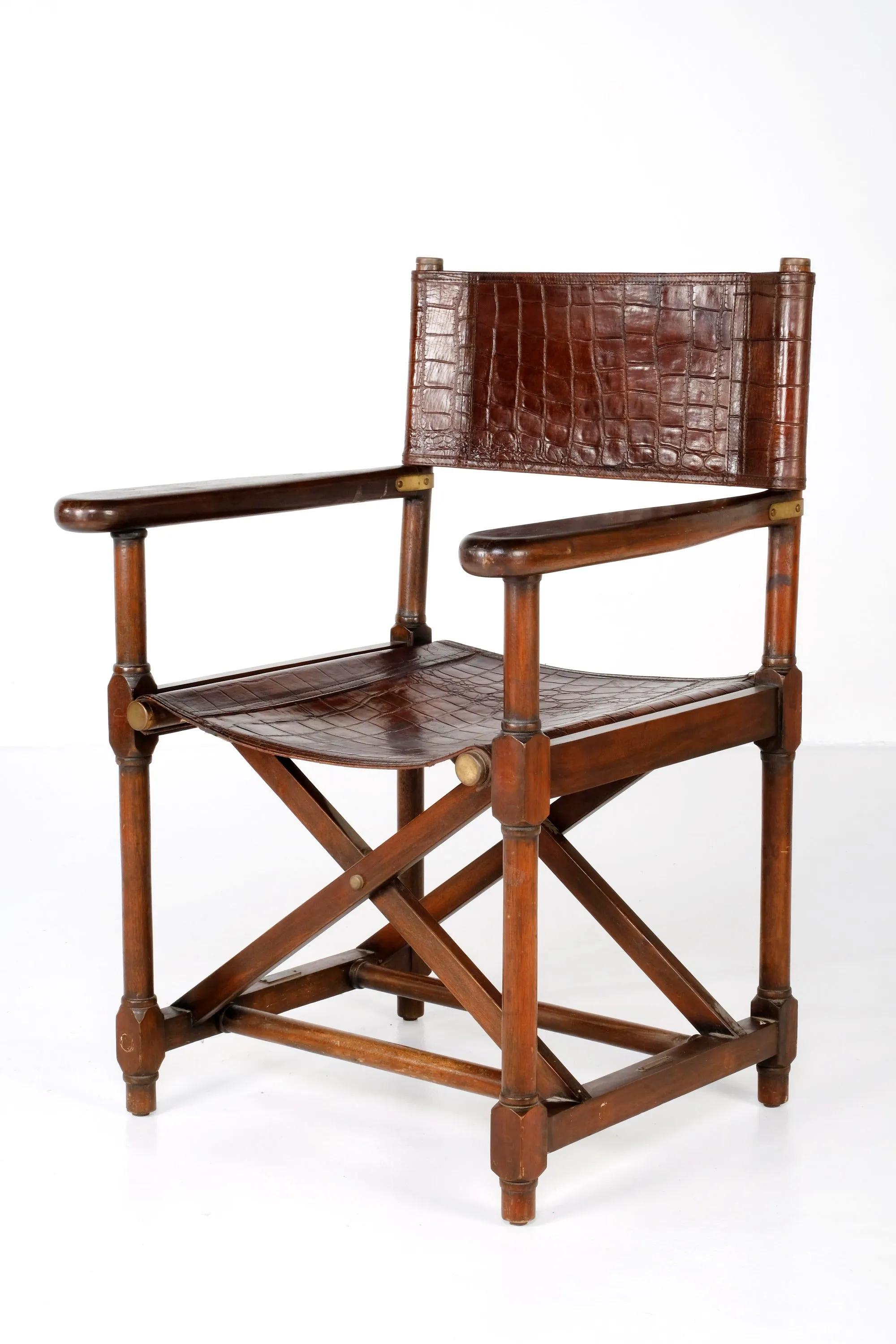 ARTDECO PRIZMIC & BRILL DIRECTOR’S ARMCHAIR
