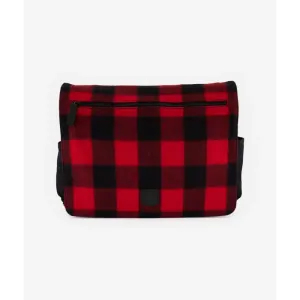 Bag Hereford Messenger Red Black Check Swanndri