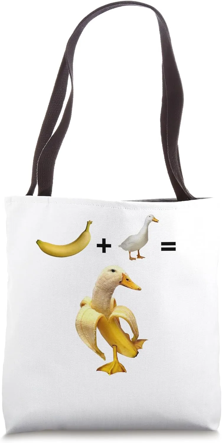 banana duck Tote Bag