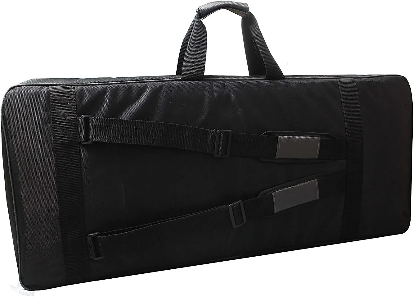 Baritone Heavy Padded Bag For KeyBoard Ketron (Ketron SD 7 61-Key, Black-Grey)