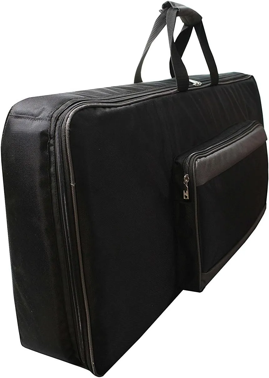 Baritone Heavy Padded Bag For KeyBoard Ketron (Ketron SD 7 61-Key, Black-Grey)
