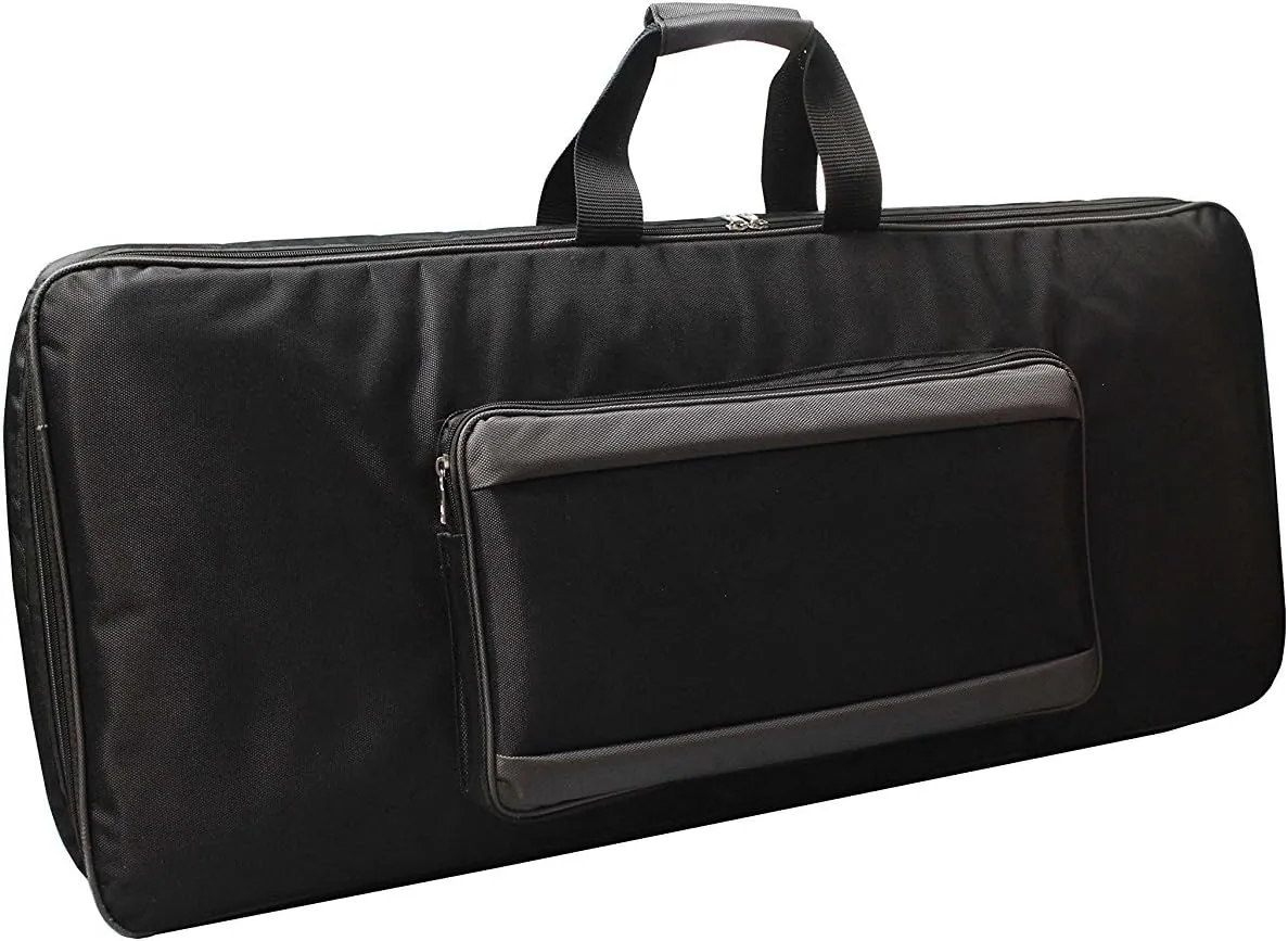 Baritone Heavy Padded Bag For KeyBoard Ketron (Ketron SD 7 61-Key, Black-Grey)