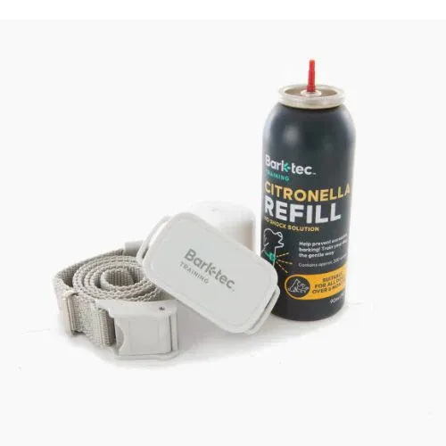 Barktec Citronella Spray Collar with Remote