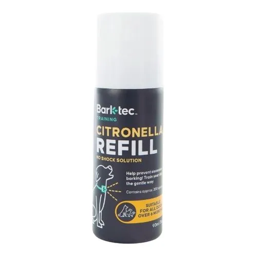 Barktec Ultimate Citronella Spray Collar and Training Collar Bundle