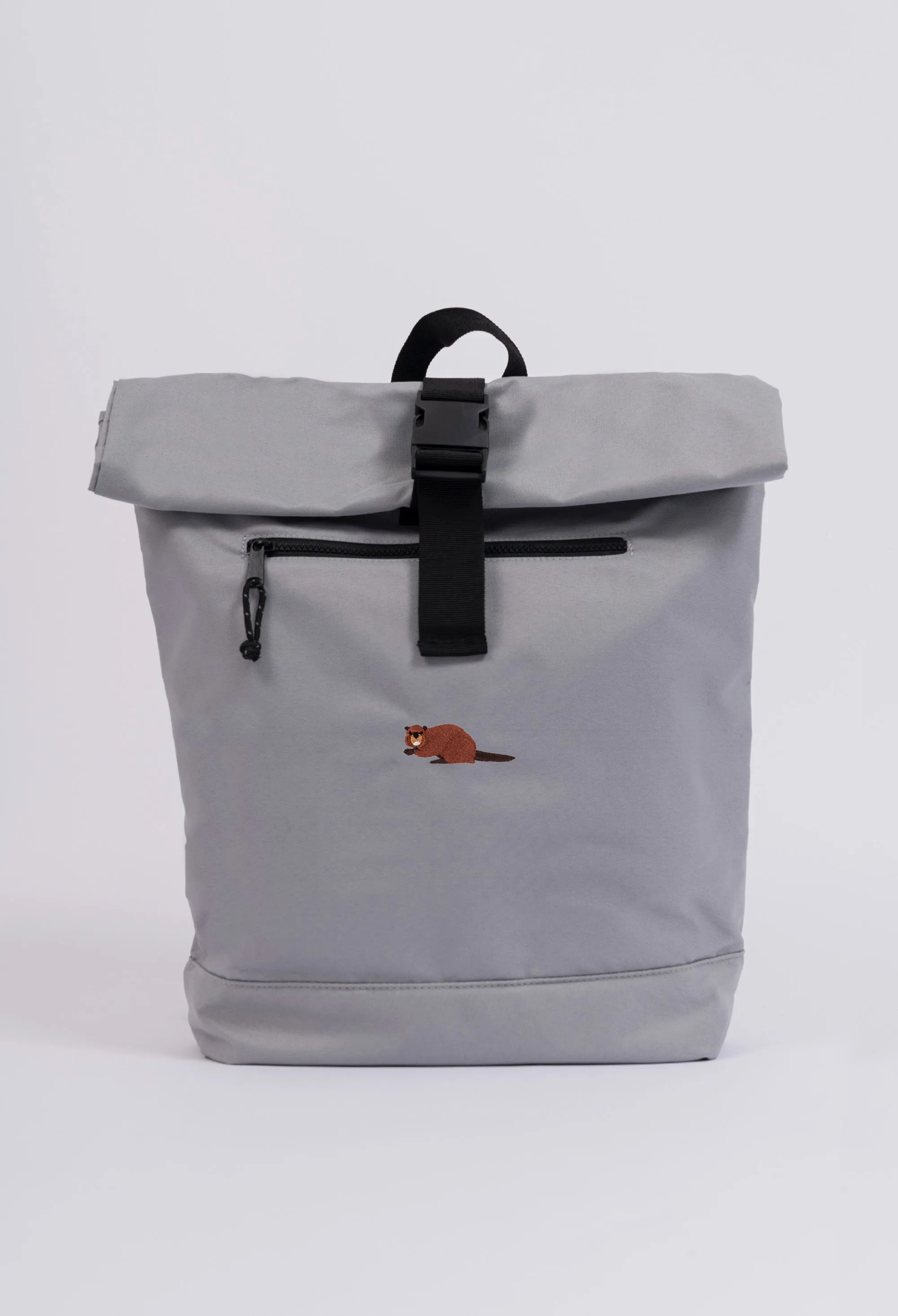 beaver recycled roll-top backpack