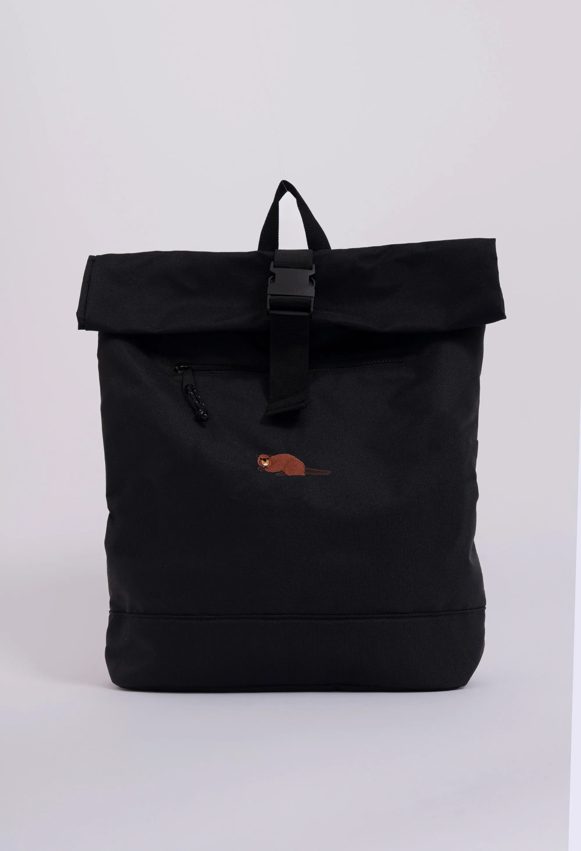 beaver recycled roll-top backpack