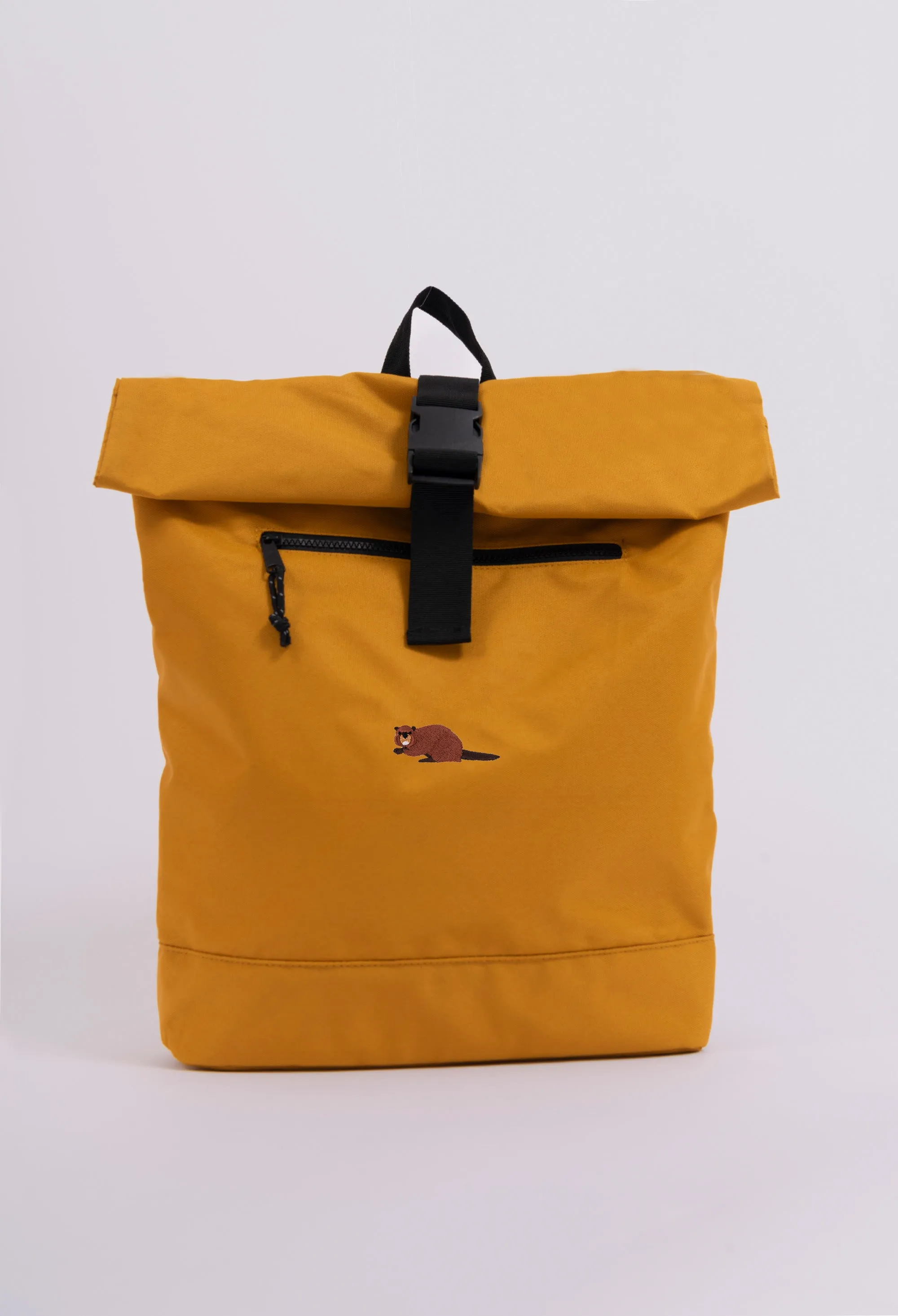 beaver recycled roll-top backpack