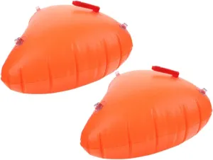 BESPORTBLE 2pcs Devices for Adults Swim Buoy Dry Bag Float Bag for Kayaks Buoy Bag Inflatable Air Bags Emergency Flotation Device Inflatable Kayak Bag Swim Orange
