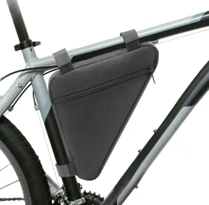 Bike Frame Bag for Cannondale Topstone Sora 2019, Bicycle Triangle Pouch, Bike Frame Triangle Travel Storage Bag, Riding Accessories, for Mountain Road Bike Trip,A Black