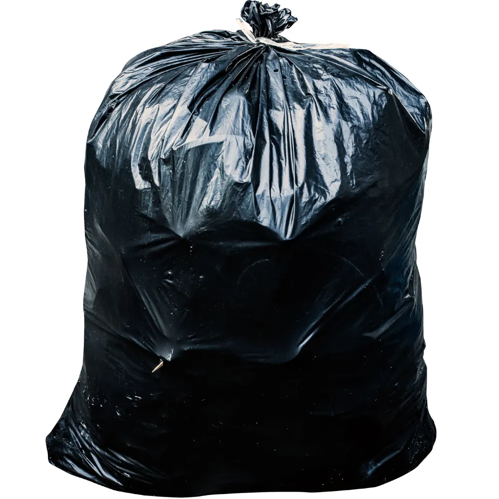 Black LDPE Extra Heavy Duty 240L Bin Liners 1,450mm x 1,140mm (Carton 100 Bags)