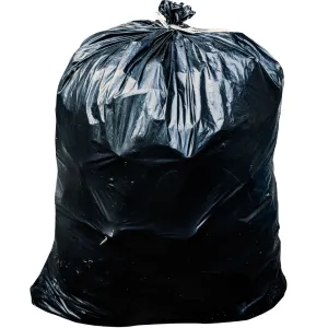 Black LDPE Extra Heavy Duty 240L Bin Liners 1,450mm x 1,140mm (Carton 100 Bags)