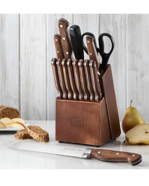 Blair Chicago Cutlery Precision Cut 15pc Knife Block Set