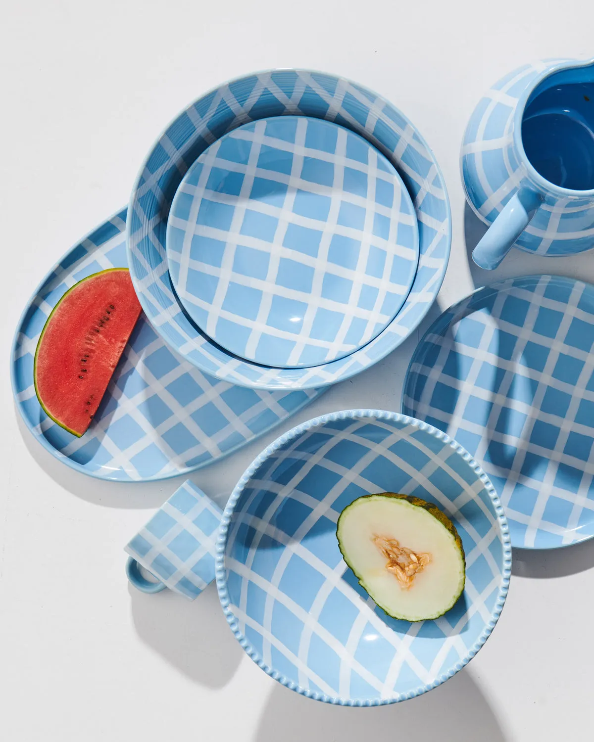 Blue Bird Tartan Mug 2P Set - Kip&Co