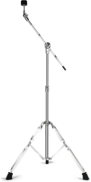 Boom Cymbal Stand, Adjustable Cymbal Stand for Drum Hardware Percussion Mount Holder Gear Set Drum Hardware Set for Mounting Crash, Ride, Splash Cymbals, Double Braced Legs with Rubber Feet