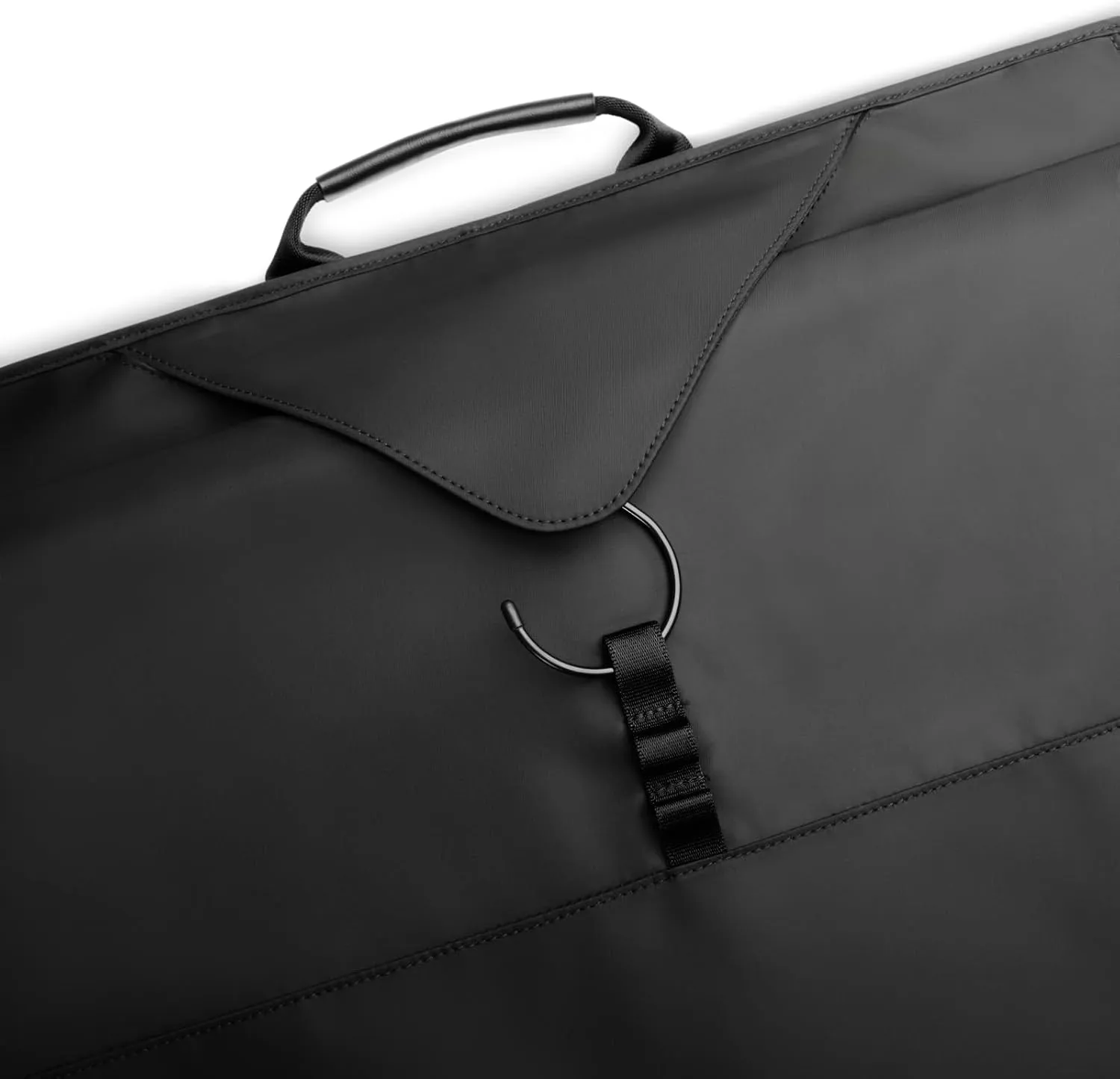Briggs & Riley Check In Garment Sleeve for Hanging Clothes - Suit & Dress Travel Bag for Men & Women, Wrinkle Reducing Carrier for Shirts, Tuxedos, Coats, & More - Black