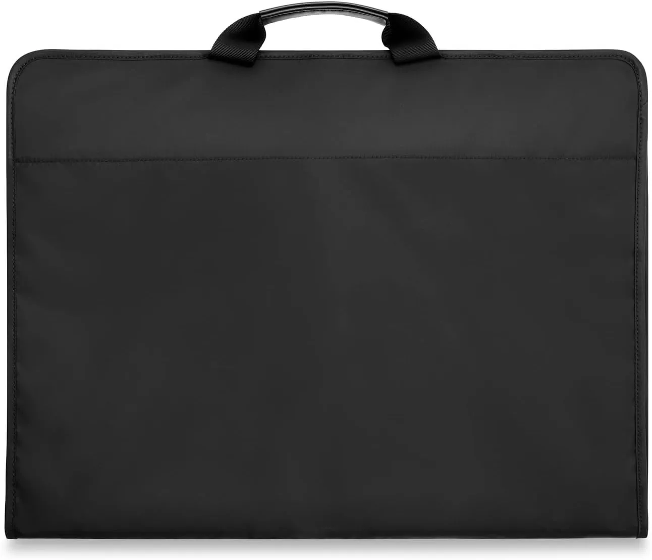 Briggs & Riley Check In Garment Sleeve for Hanging Clothes - Suit & Dress Travel Bag for Men & Women, Wrinkle Reducing Carrier for Shirts, Tuxedos, Coats, & More - Black
