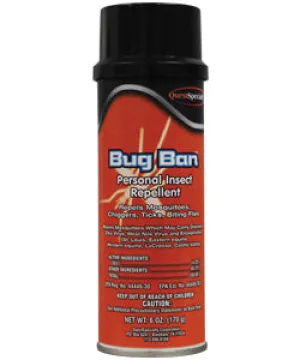 Bug Ban Personal Insect Repellent with DEET (12 x 8 oz./Case)