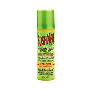 Bushman PLUS Repellent with Sunscreen Aerosol 50g