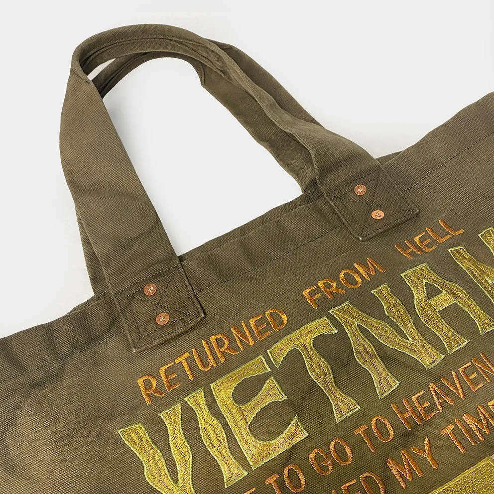 BZEN TOTE20-18MG NAM TOTE BAG-20oz-E0 MOSS GREEN