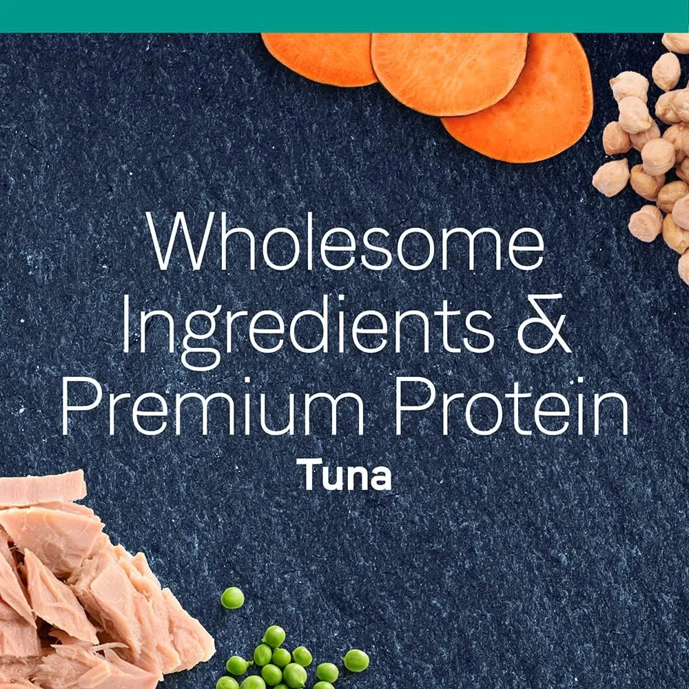 CANIDAE Pure Limited Ingredients Premium Dry Cat Food Bundle, Chicken and Healthy Weight Tuna Recipes, 5 Pounds (Pack of 2), Grain Free
