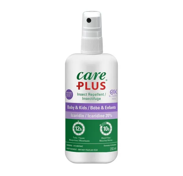 Care Plus® Insect Repellent - Icaridin Spray Kids and Baby - 200ml